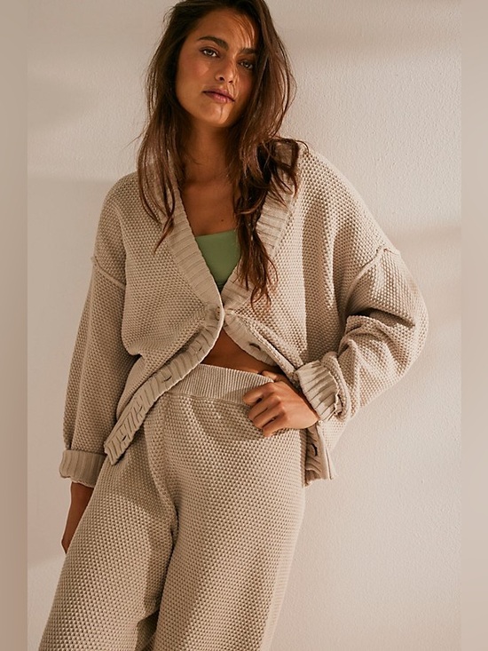 Free People Pants - Free People Beach Cardigan Set